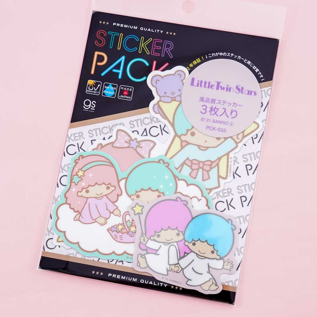 Little Twin Stars Vinyl Die-Cut Sticker Pack
