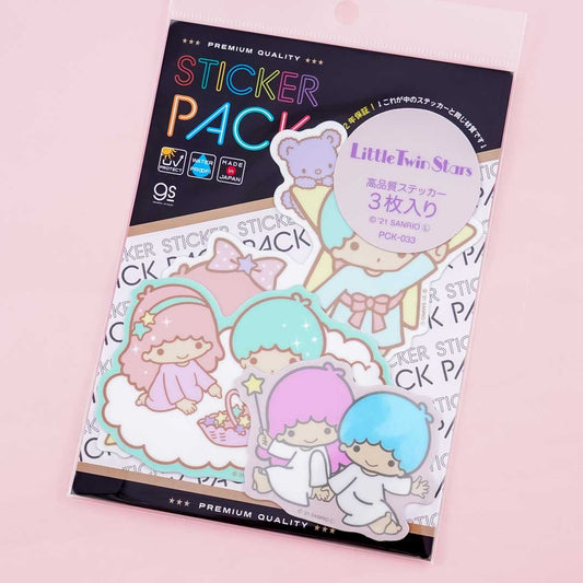 Little Twin Stars Vinyl Die-Cut Sticker Pack