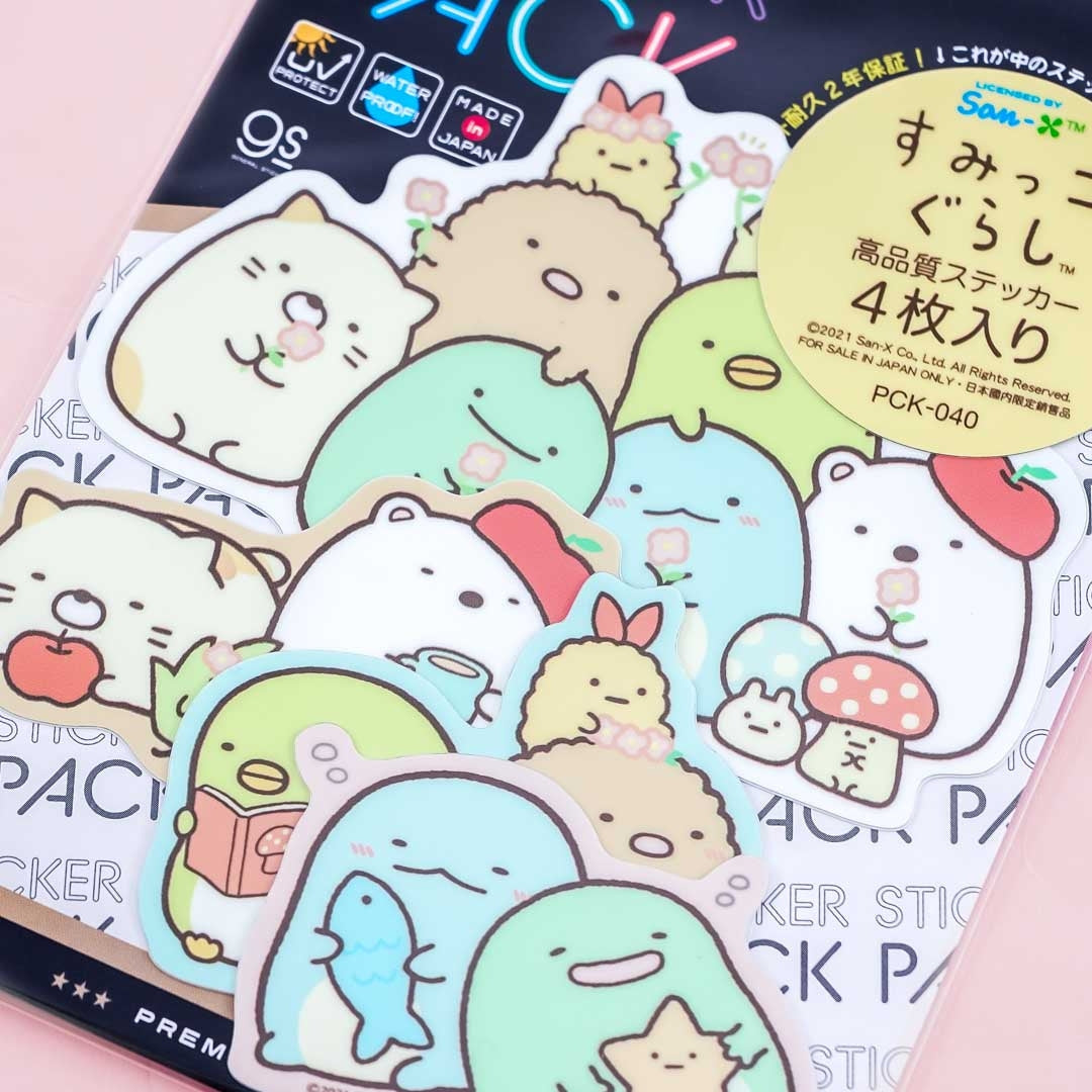 Sumikko Gurashi Fun Friends Vinyl Die-Cut Sticker Pack