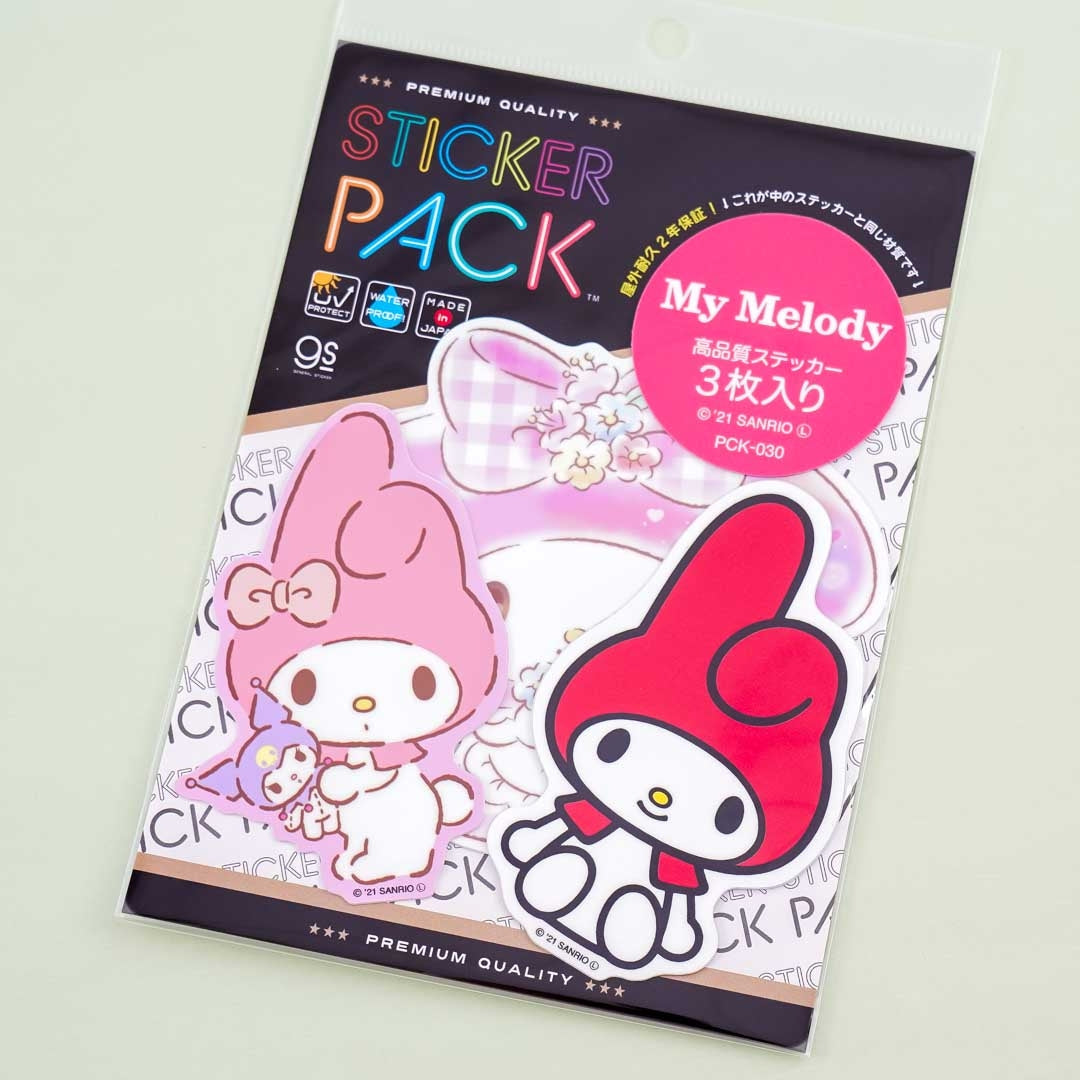 My Melody Vinyl Die-Cut Sticker Pack