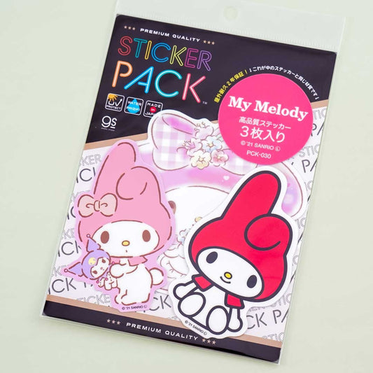 My Melody Vinyl Die-Cut Sticker Pack