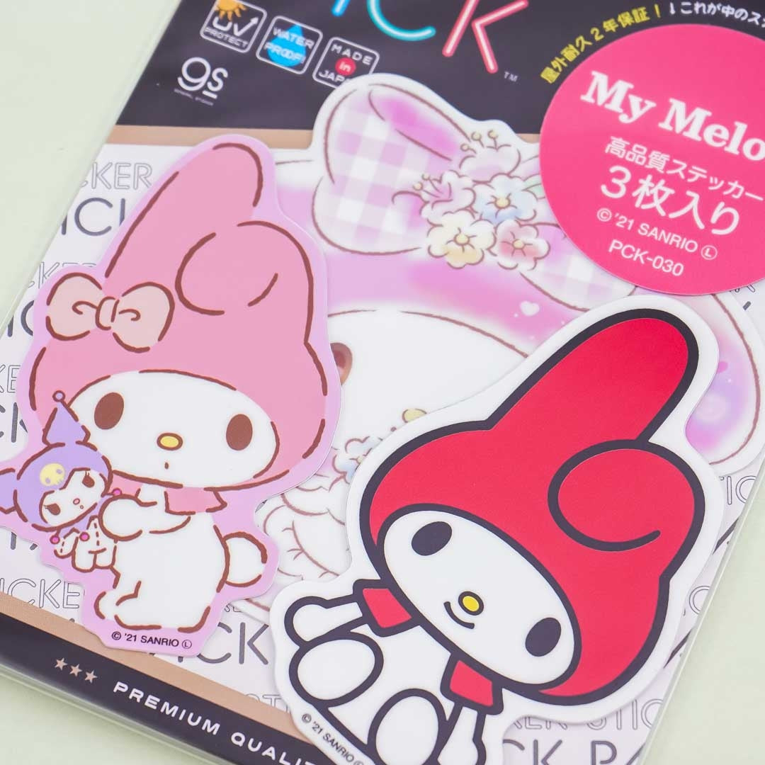 My Melody Vinyl Die-Cut Sticker Pack