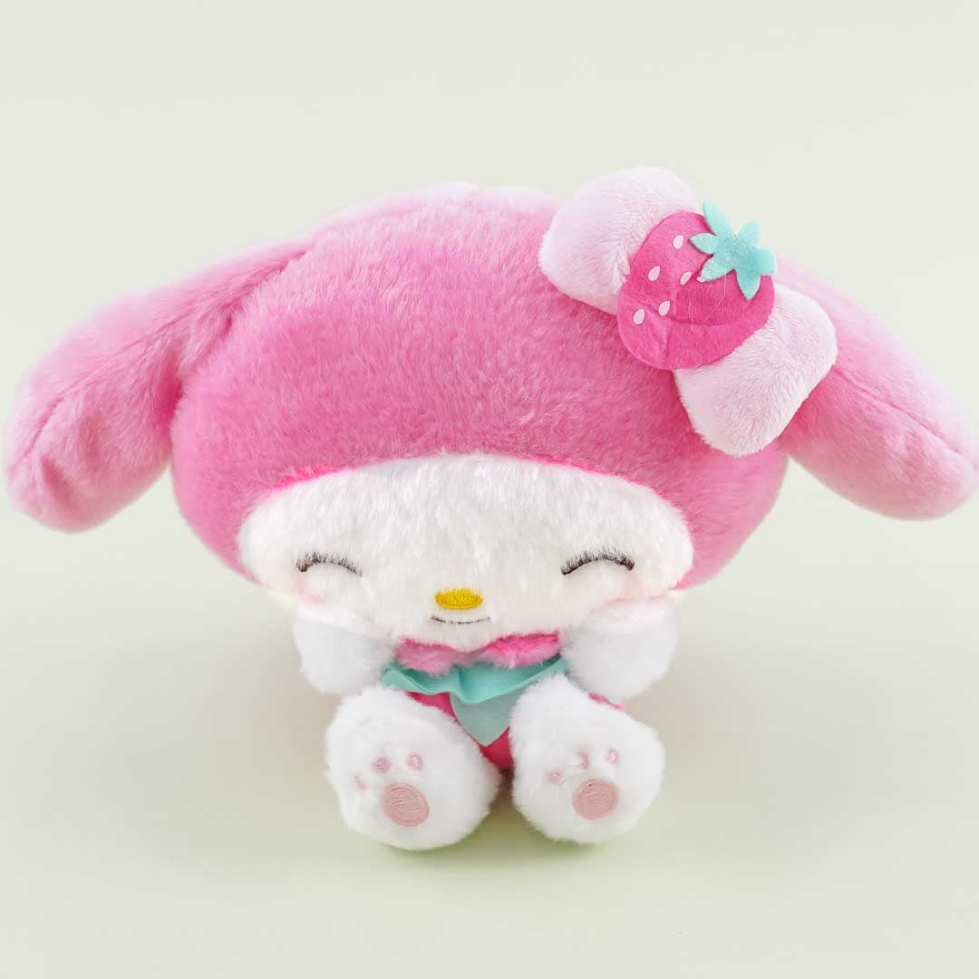 My Melody Happy Strawberry Plushie - Medium