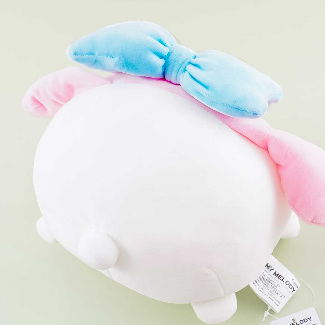 Sleeping My Melody Round Plushie - Medium