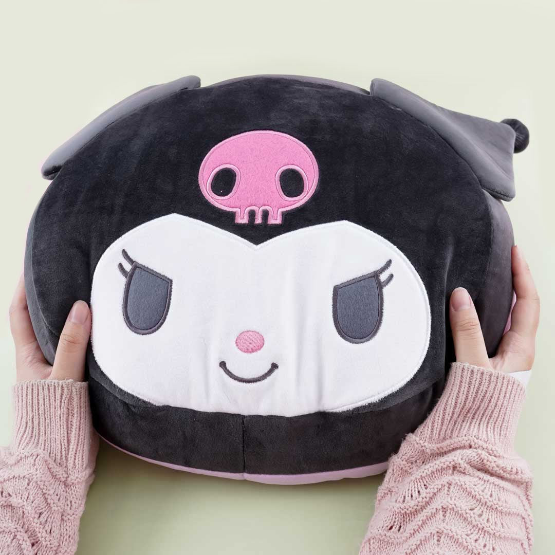 Kuromi Mochiri Face Cushion