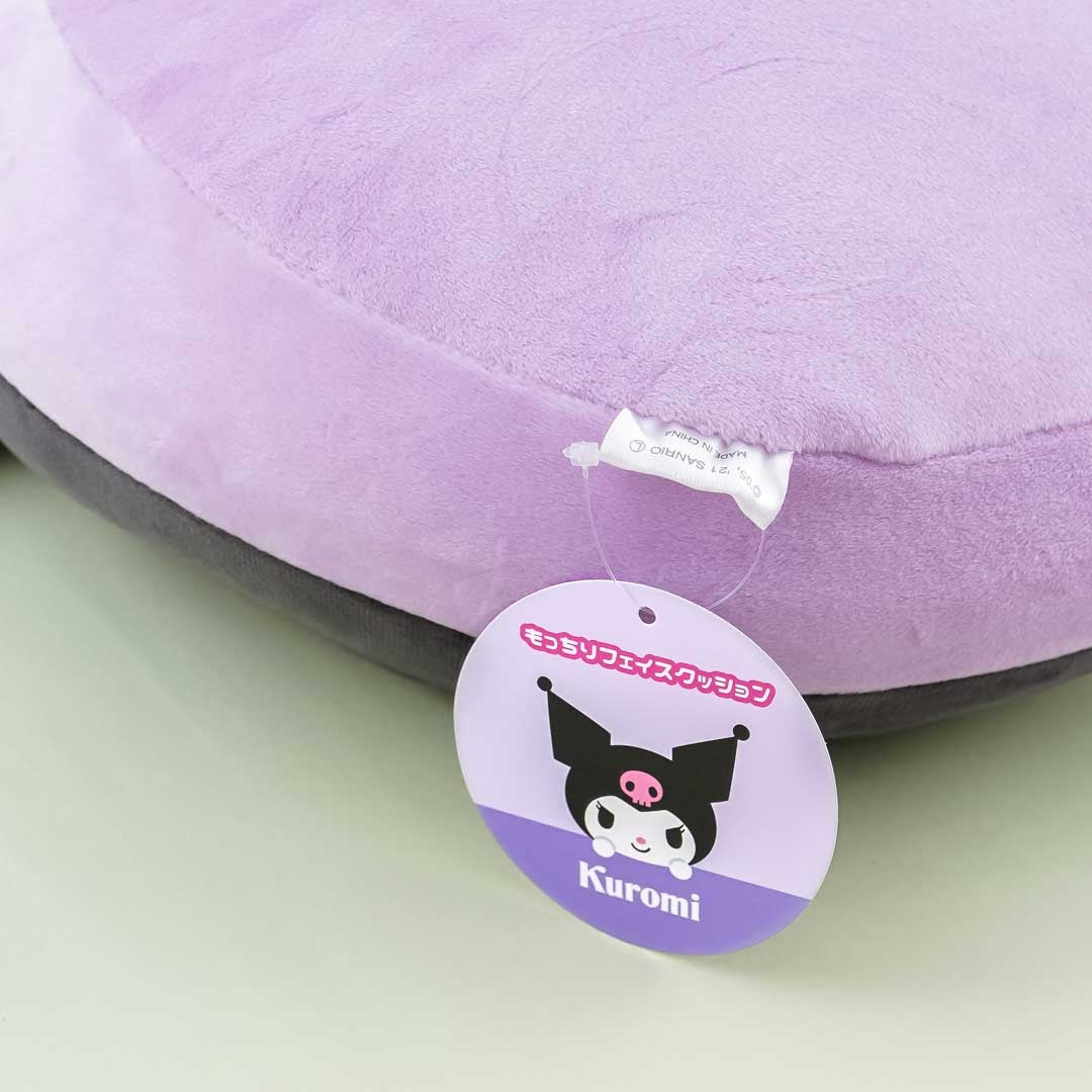 Kuromi Mochiri Face Cushion