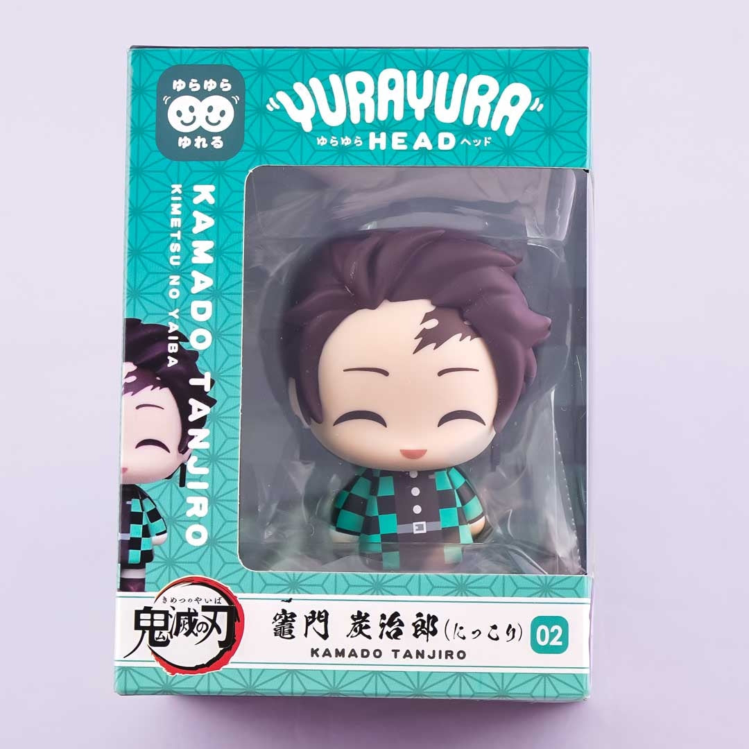 Demon Slayer Yura Yura Bobblehead Figure - Happy Kamado Tanjiro