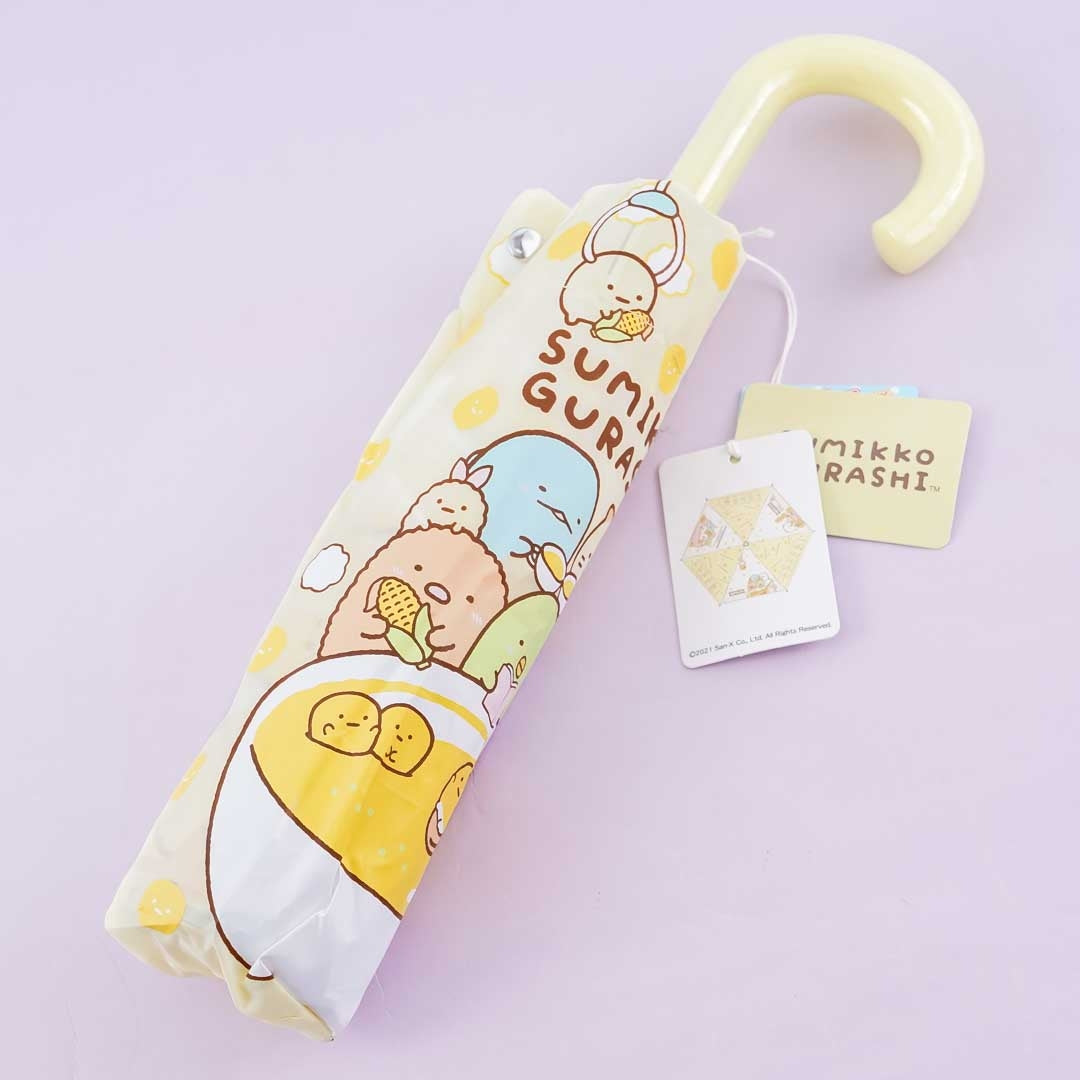 Sumikko Gurashi Corn Soup Portable Foldable Umbrella