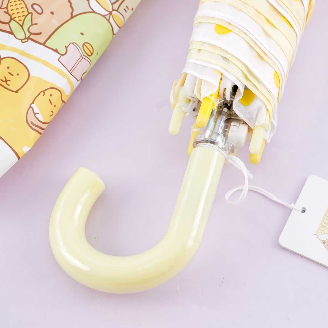 Sumikko Gurashi Corn Soup Portable Foldable Umbrella