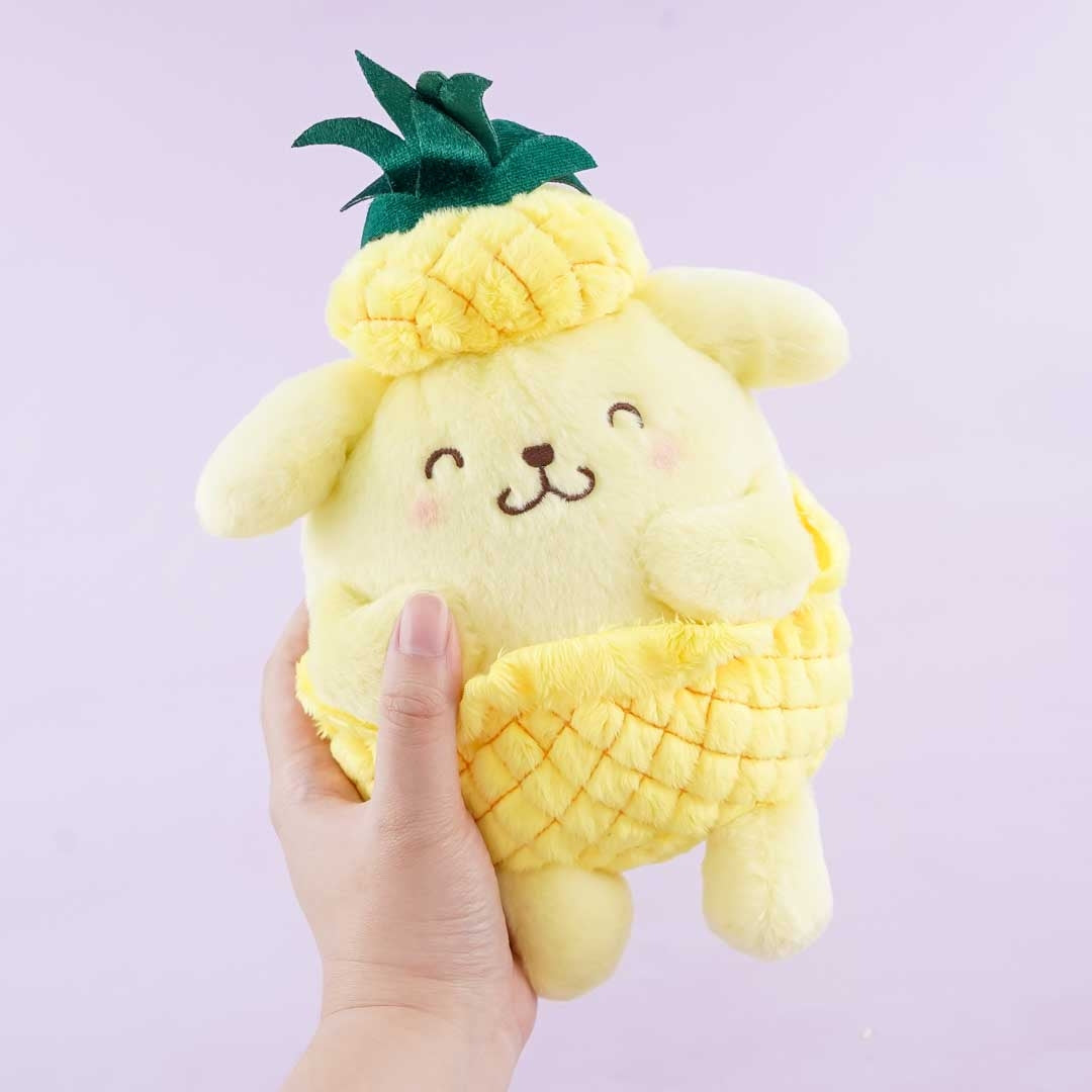 Pompompurin Happy Pineapple Plushie - Medium