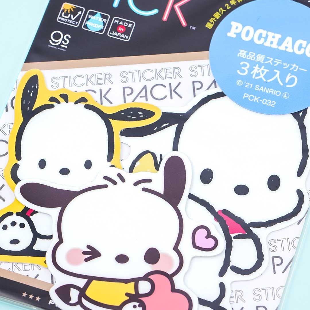 Pochacco Vinyl Die-Cut Sticker Pack