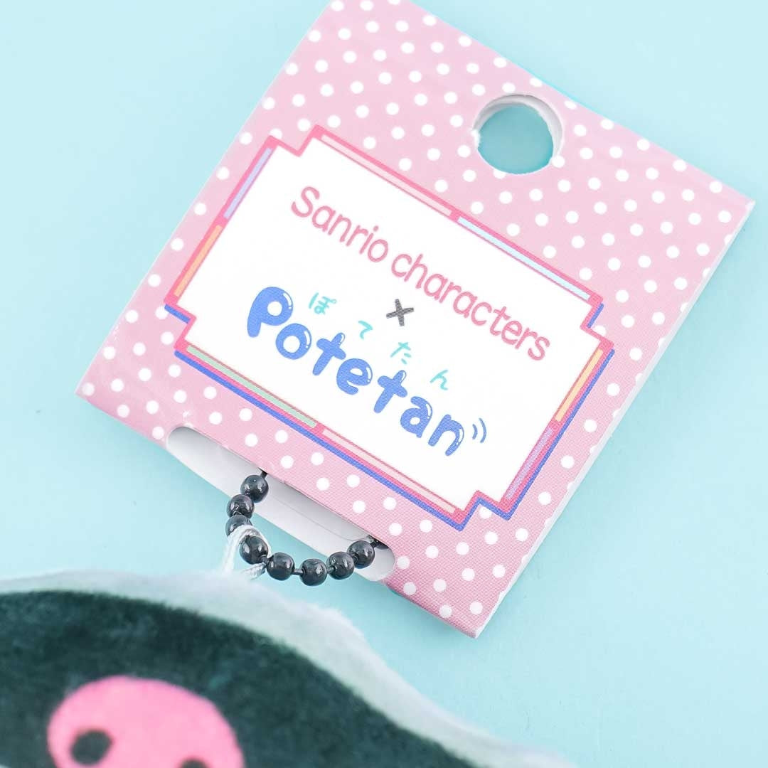 Sanrio Characters x Potetan Plushie Charm - Kuromi / Mini