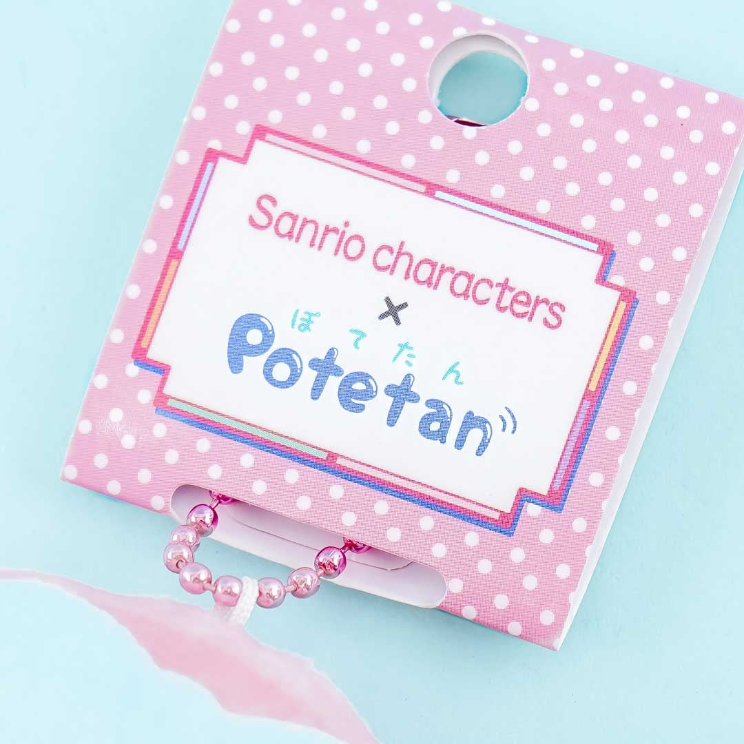 Sanrio Characters x Potetan Plushie Charm - My Melody / Mini