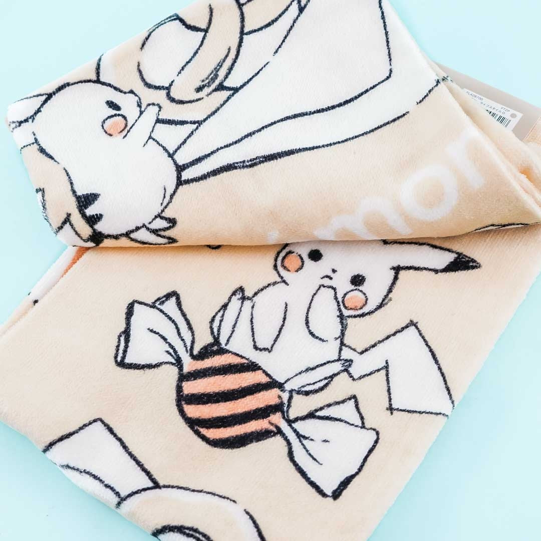 Pokemon Pikachu Number 025 Long Towel Set