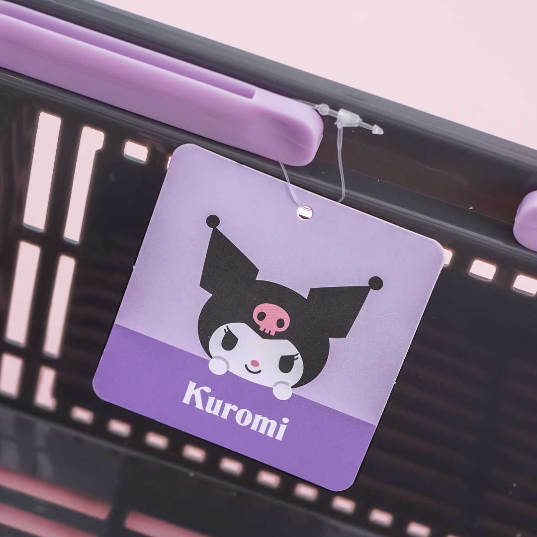 Kuromi Face Mini Basket
