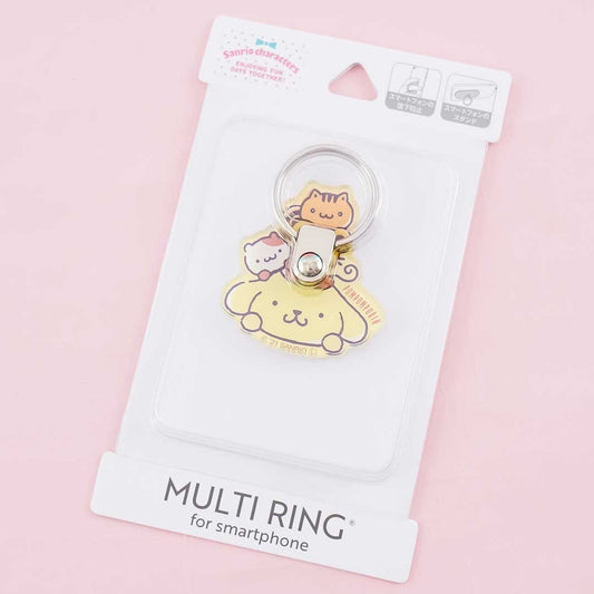 Pompompurin & Friends Die-Cut Multi-Ring for Smartphone