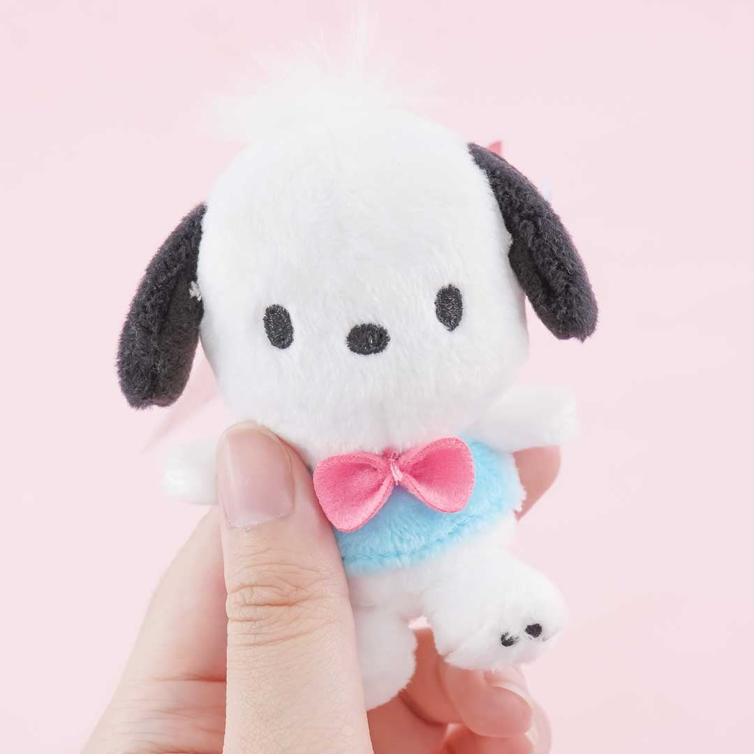 Pochacco Plushie Bag Charm With Wrist Strap