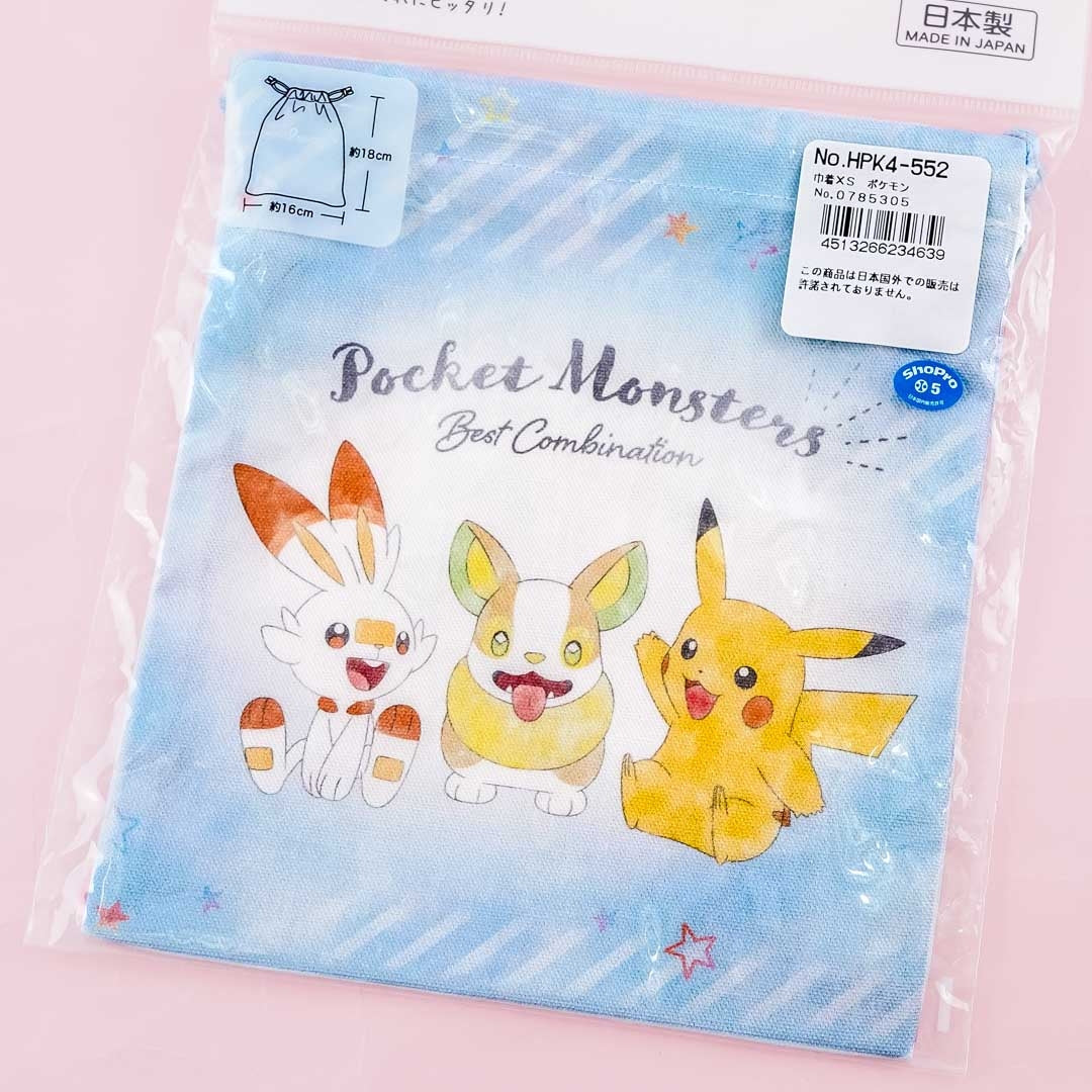 Pokémon Best Combination Drawstring Pouch