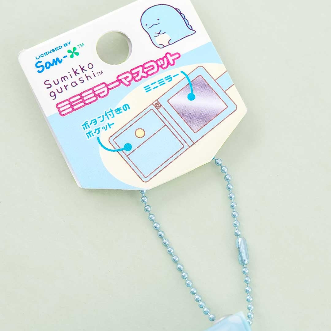 Sumikko Gurashi Polka Dots Pocket Mirror With Case