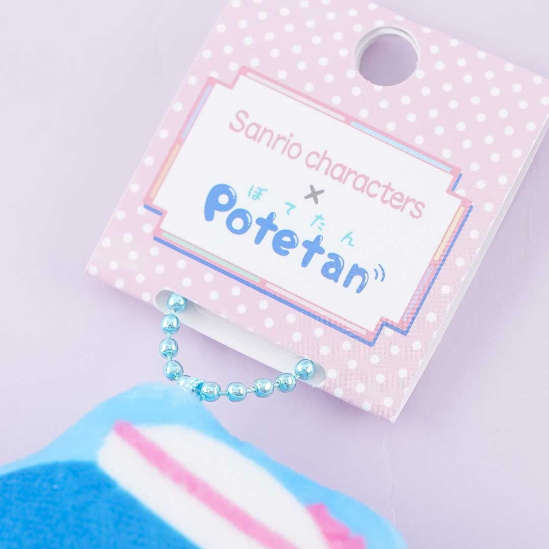 Sanrio Characters x Potetan Plushie Charm - Tuxedosam / Mini