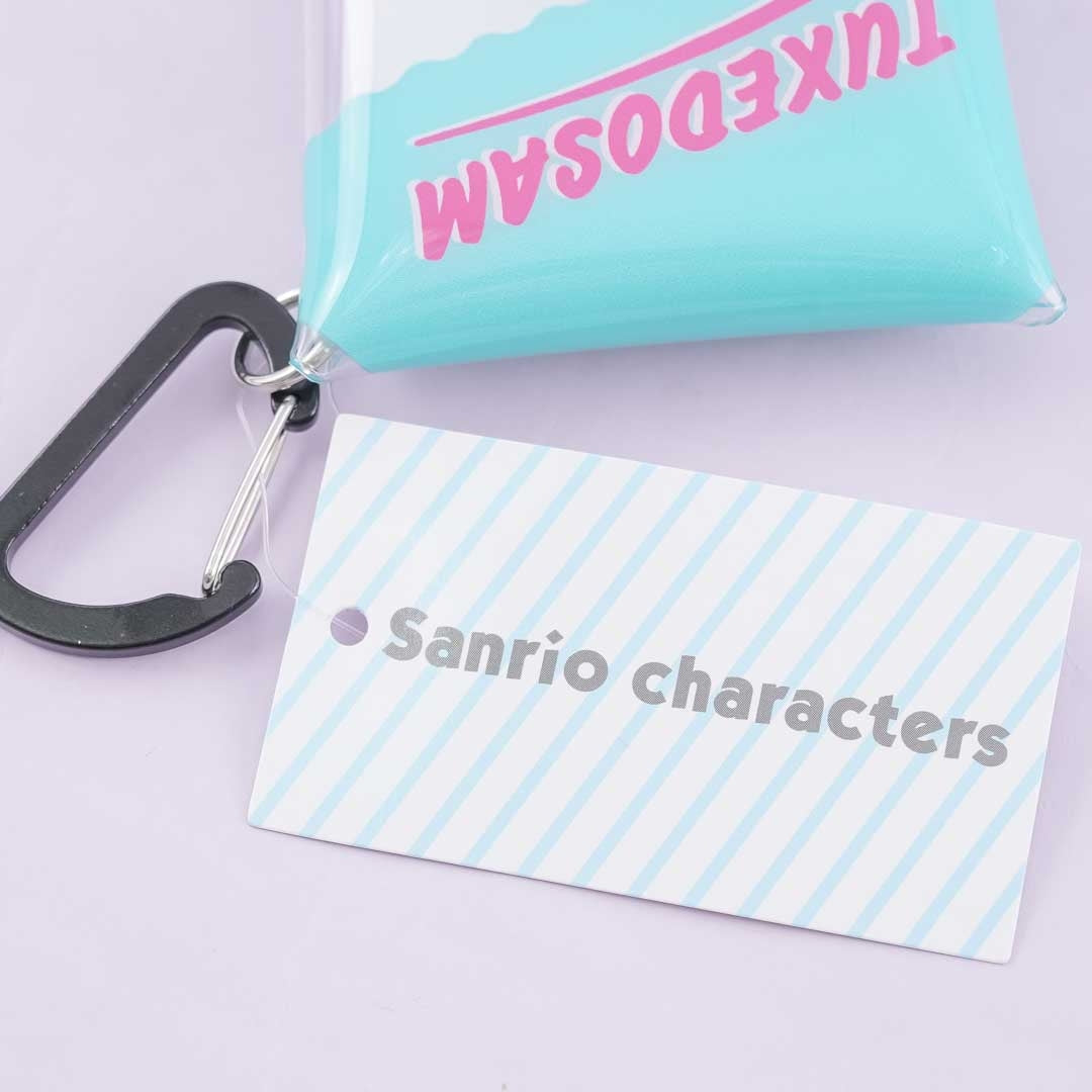 Tuxedosam Snack Time Clear Pouch