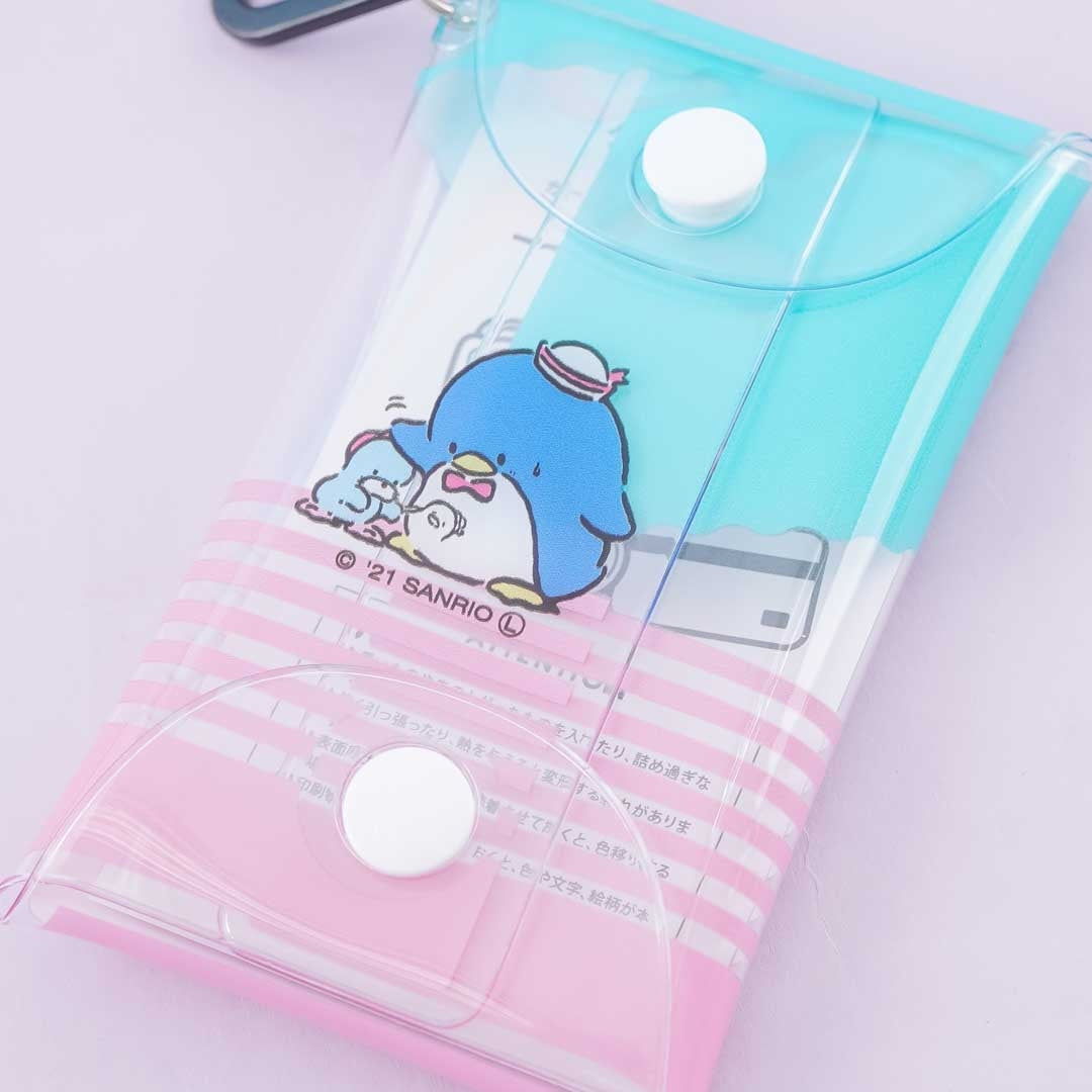 Tuxedosam Snack Time Clear Pouch