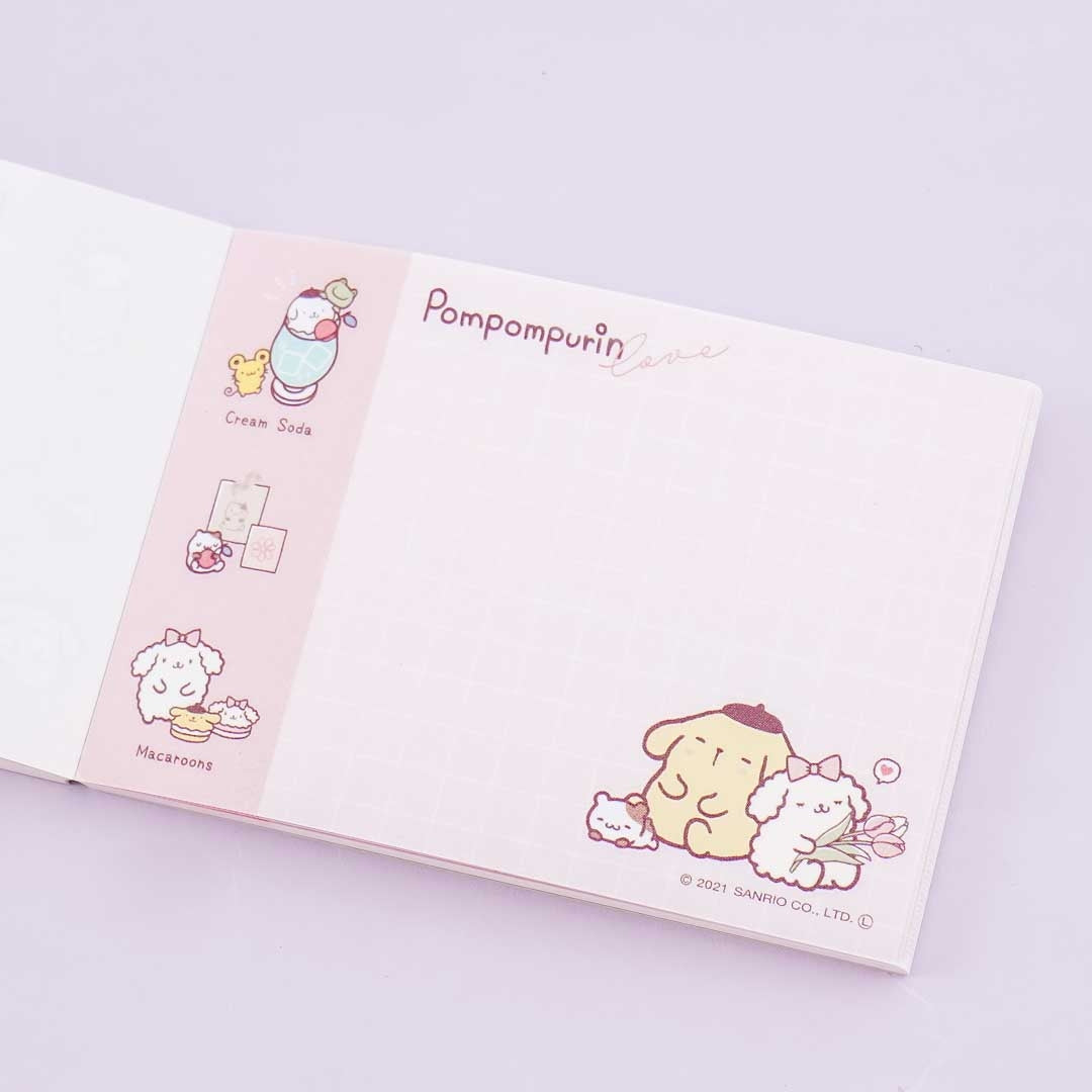 Pompompurin Cafe Memo Pad