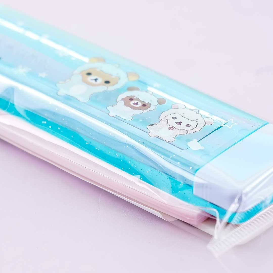 Rilakkuma Costume Party Folding Comb With Slide Mirror