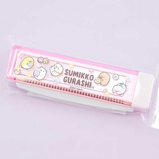 Sumikko Gurashi Gemstone Folding Comb With Slide Mirror