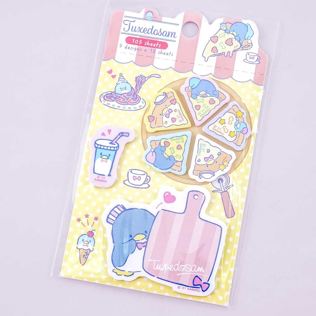 Tuxedosam Pizza Parlor Sticky Marker Set