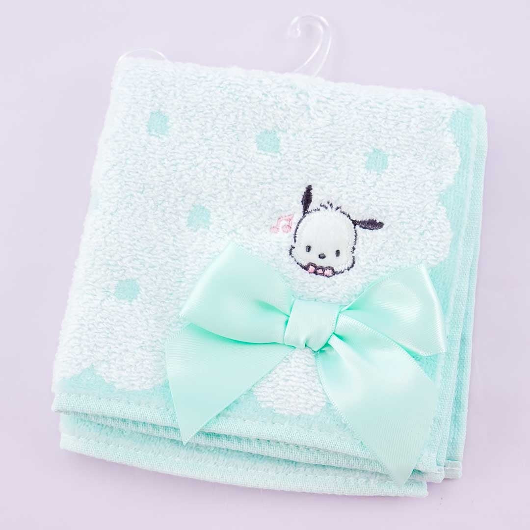 Pochacco Ribbon Face Towel