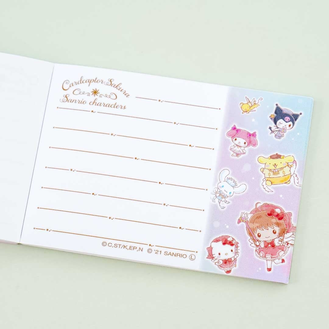 Cardcaptor Sakura X Sanrio Characters Memo Pad