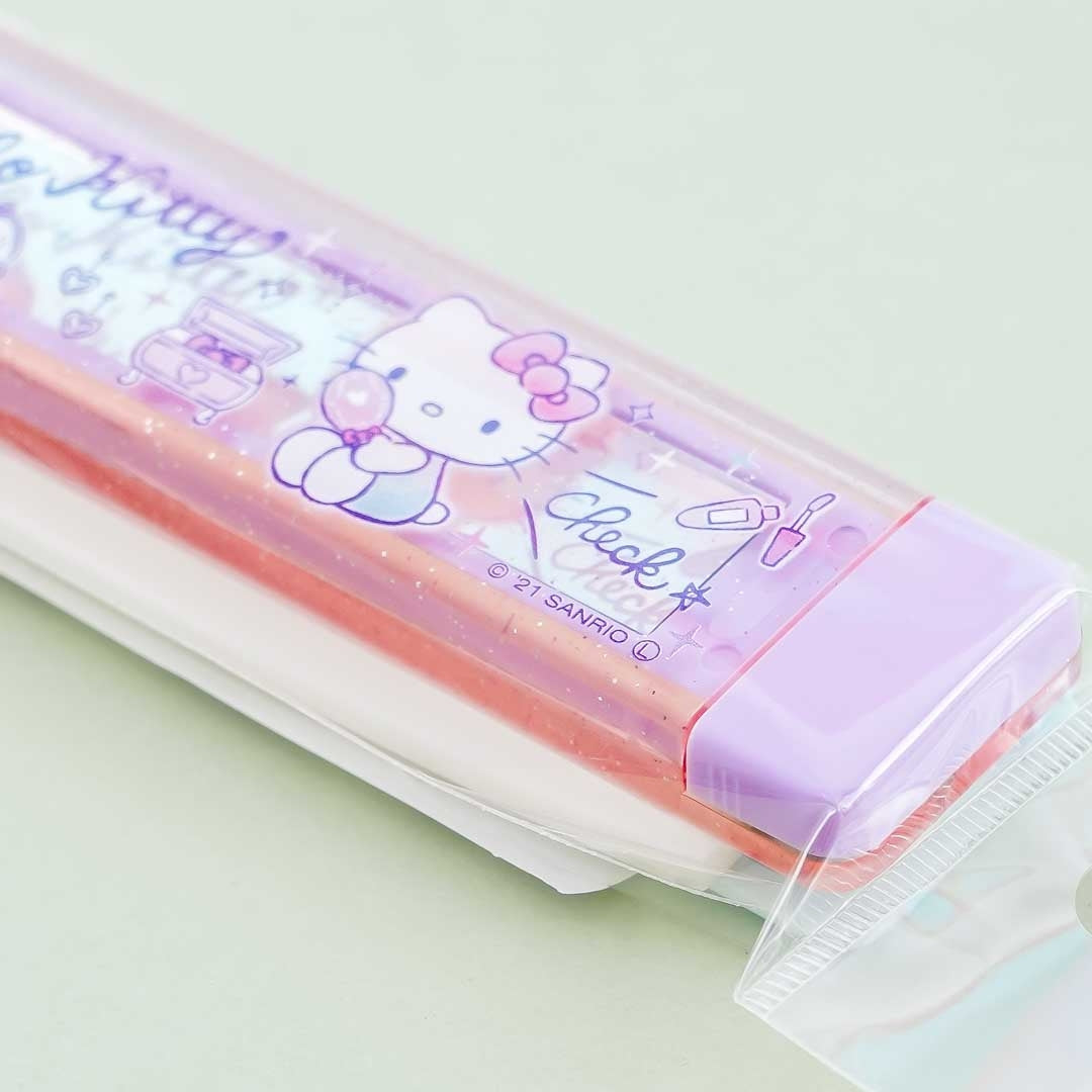 Hello Kitty Pretty Folding Comb With Slide Mirror