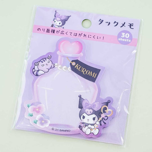 Kuromi & The Giant Perfume Bottle Die-Cut Sticky Notes