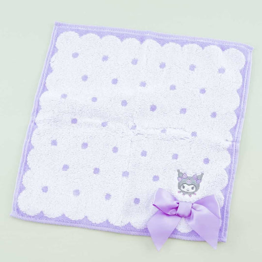 Kuromi Ribbon Face Towel