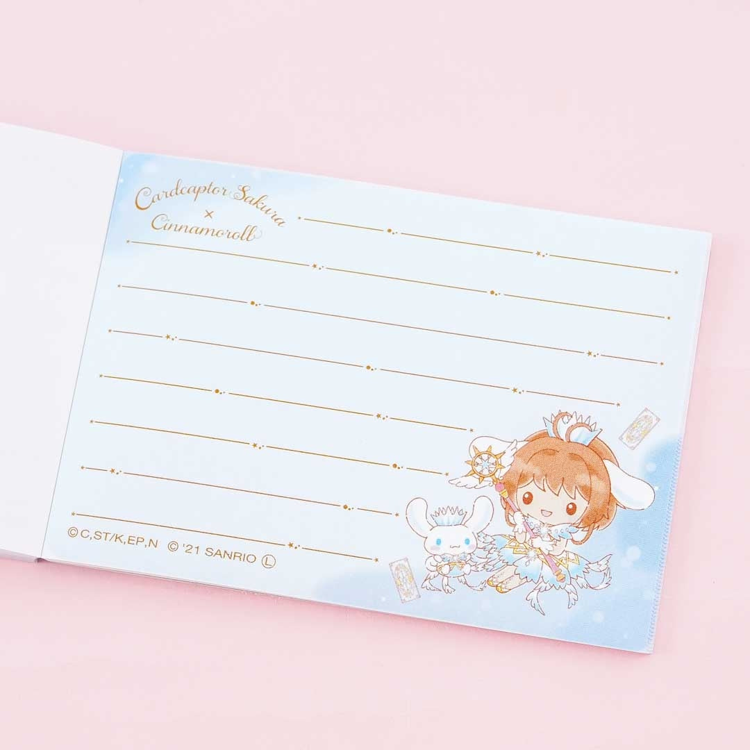 Cardcaptor Sakura X Cinnamoroll Memo Pad