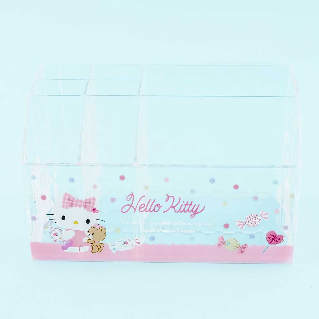 Hello Kitty Polka Dot Sweets Transparent Storage Rack