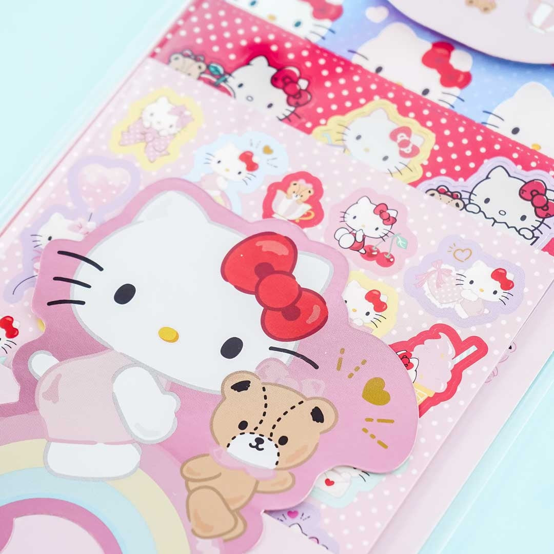 Hello Kitty & Tiny Chum Happy Day Paper Sticker Set