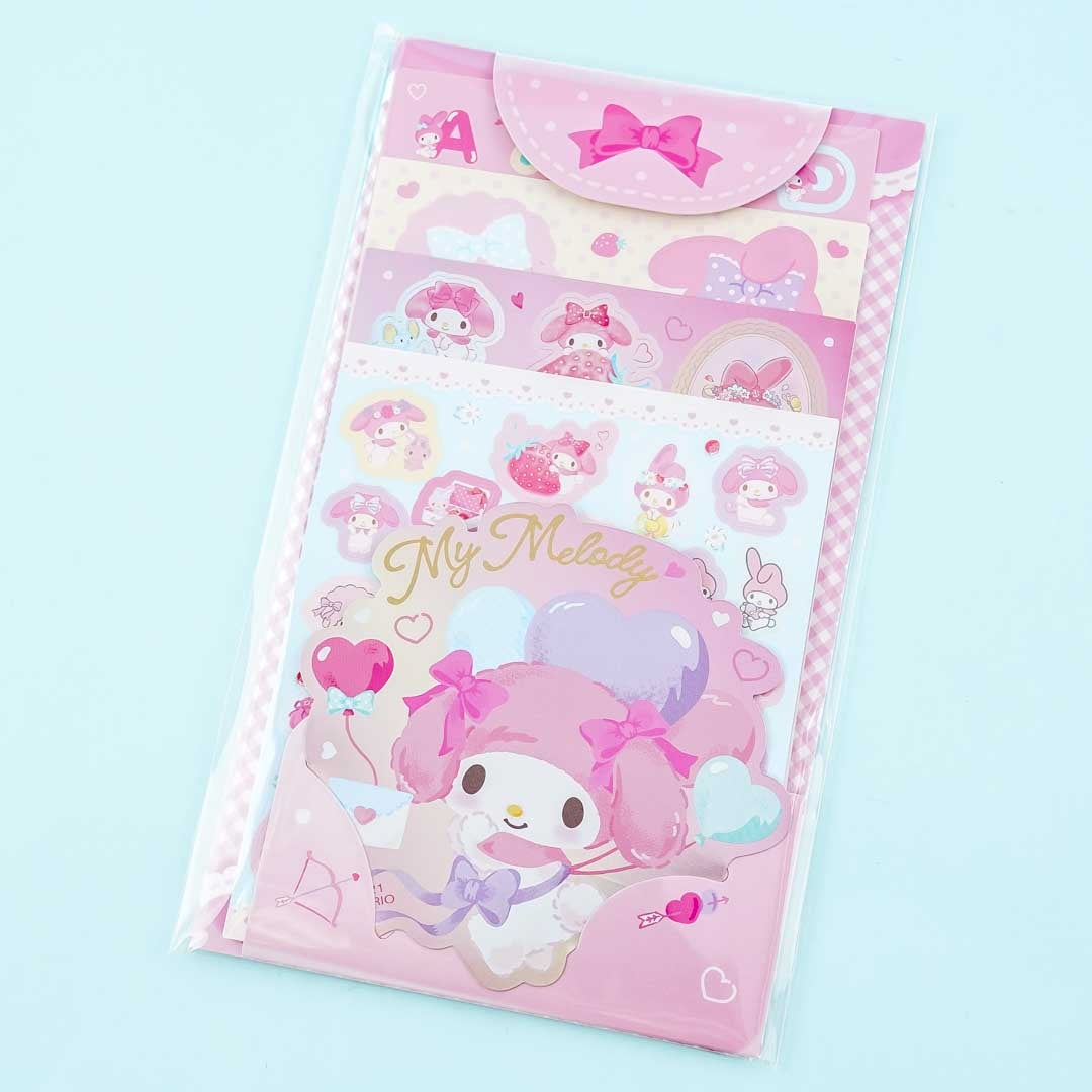 My Melody Happy Day Paper Sticker Set