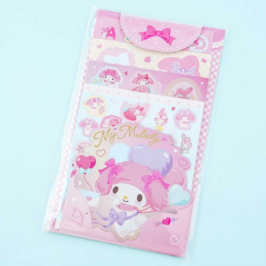 My Melody Happy Day Paper Sticker Set