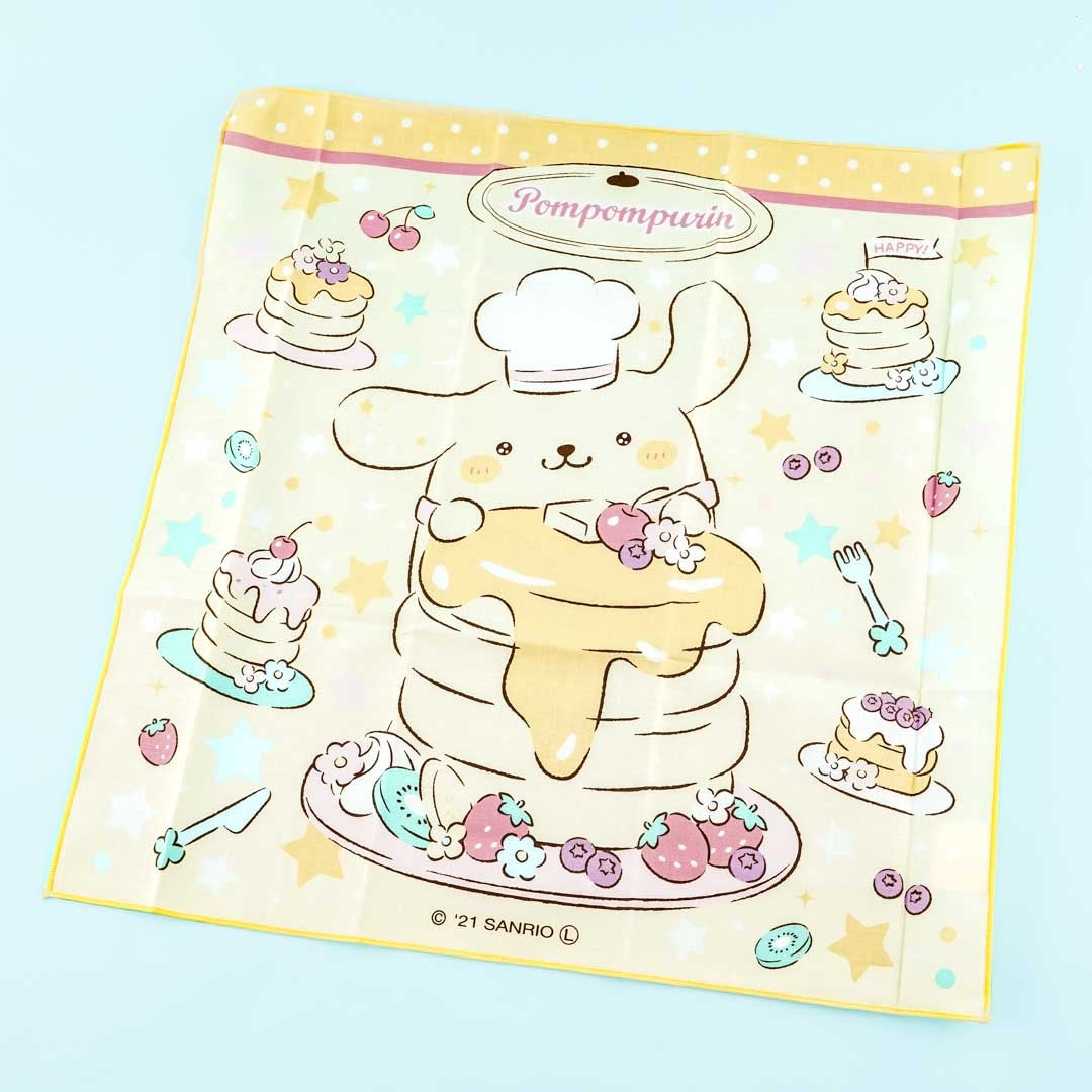 Pompompurin Pancake Chef Furoshiki