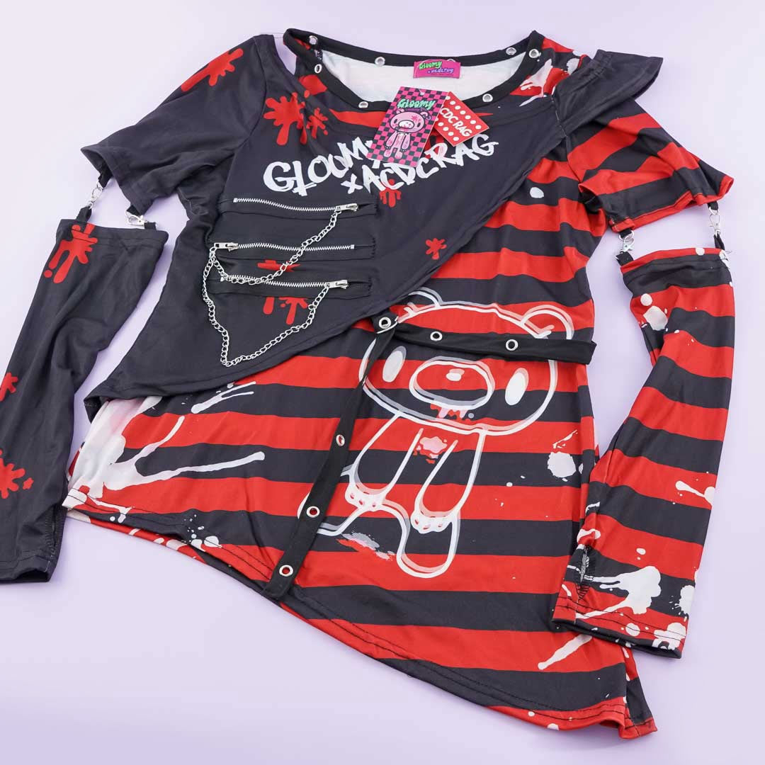 ACDC RAG Dark Gloomy Border Long Sleeve T-Shirt