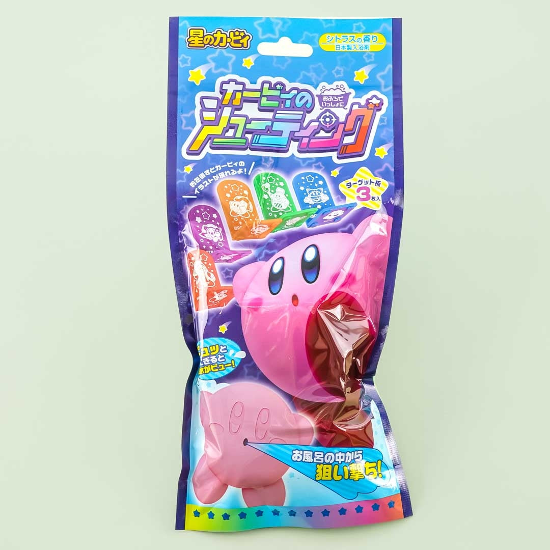 Kirby Bath Salt With Water Shooting Toys