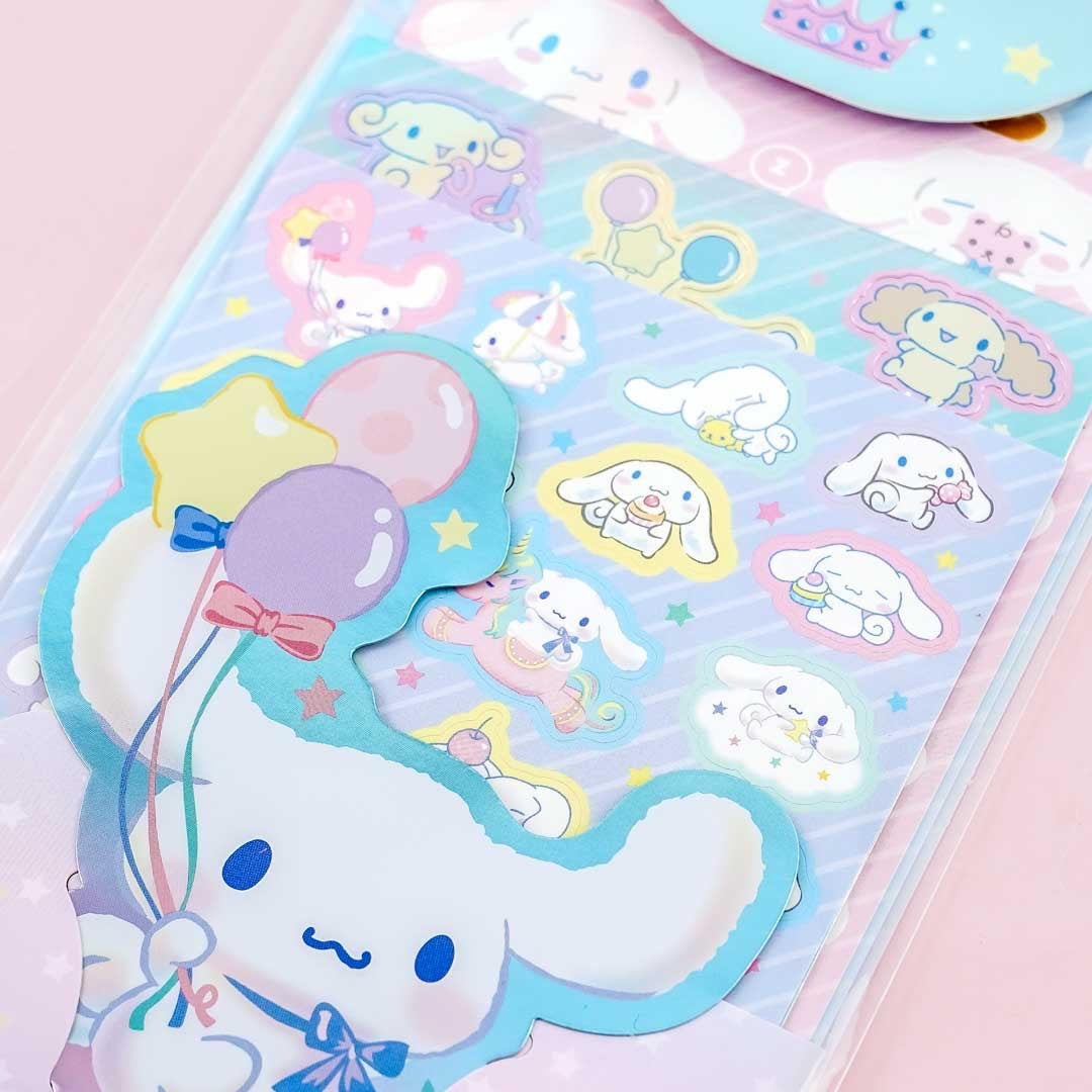 Cinnamoroll Happy Day Paper Sticker Set