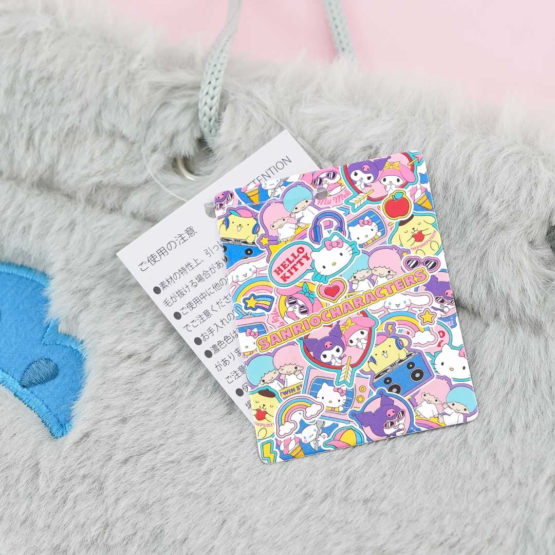 Hangyodon Fluffy Shoulder Bag