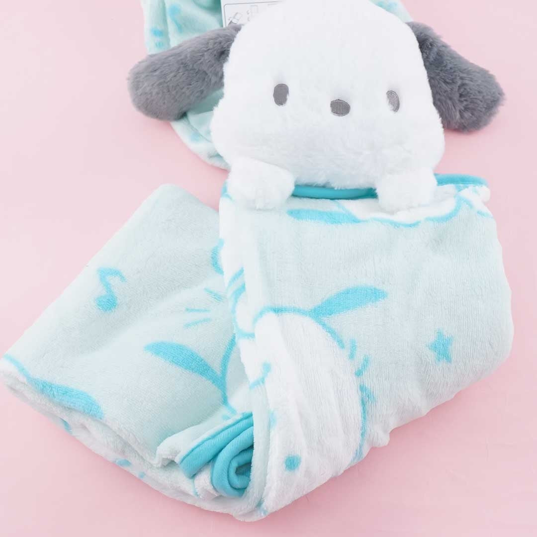 Pochacco 3-Way Cushion Blanket