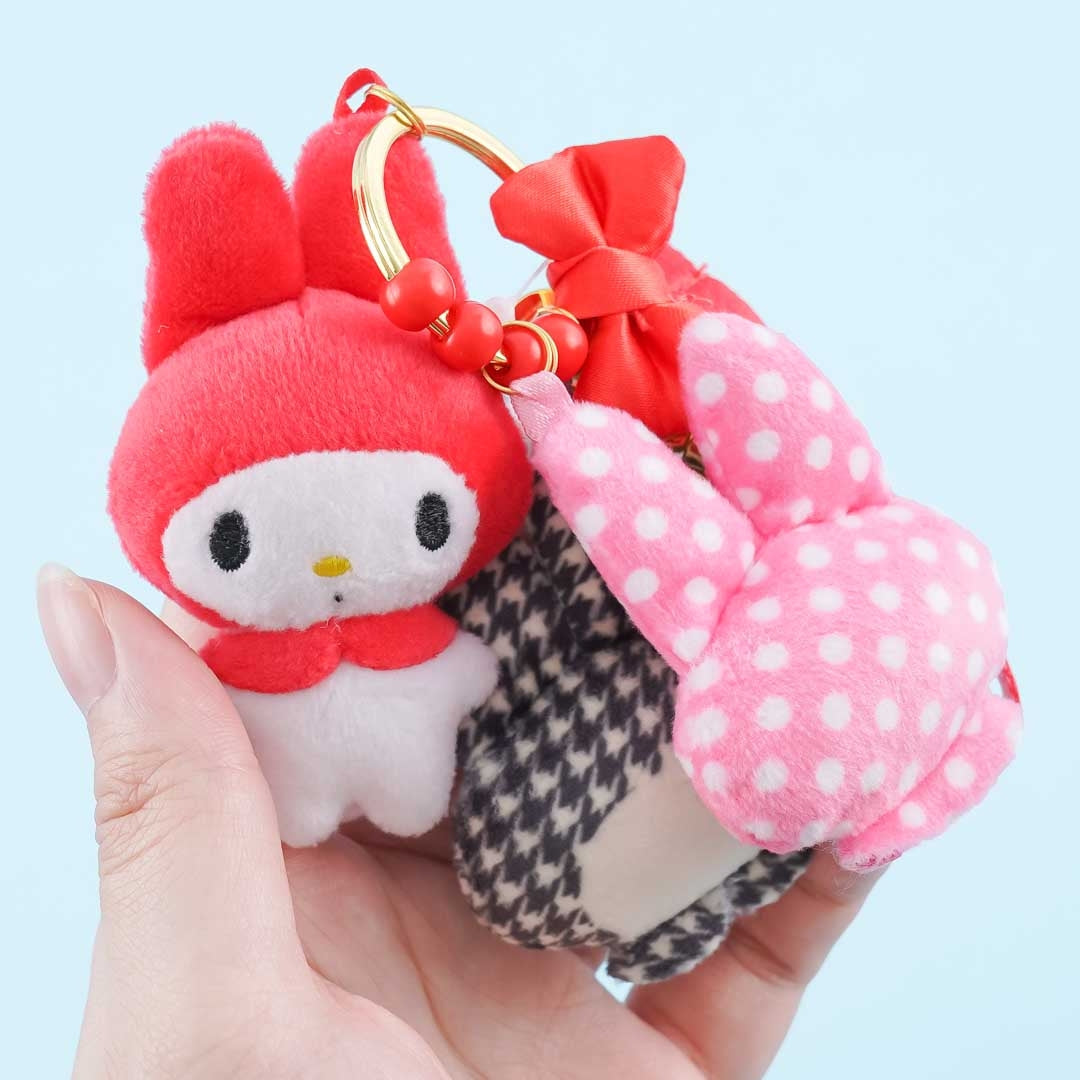My Melody 45th Anniversary Hood Collection Plushie Charm