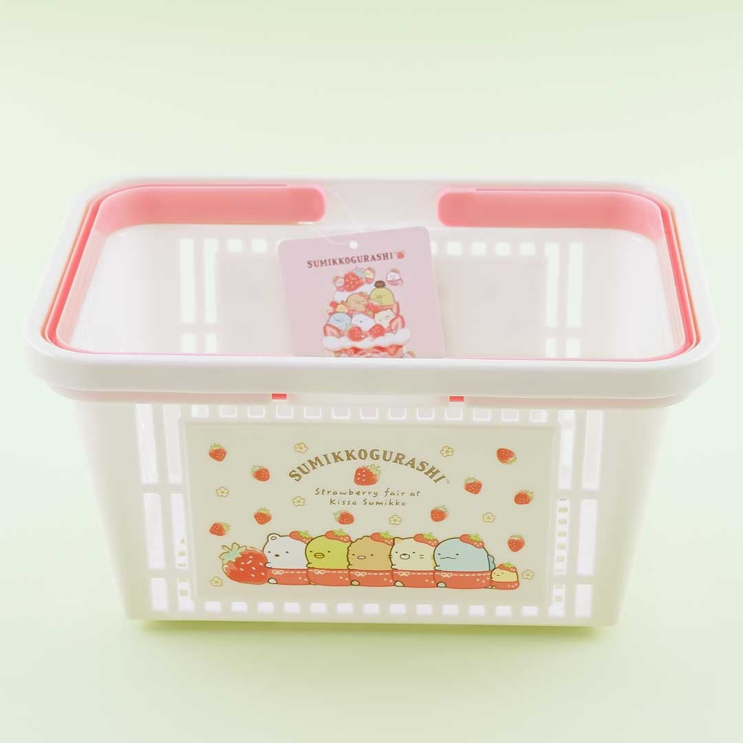 Sumikko Gurashi Strawberry Shortcake Mini Basket