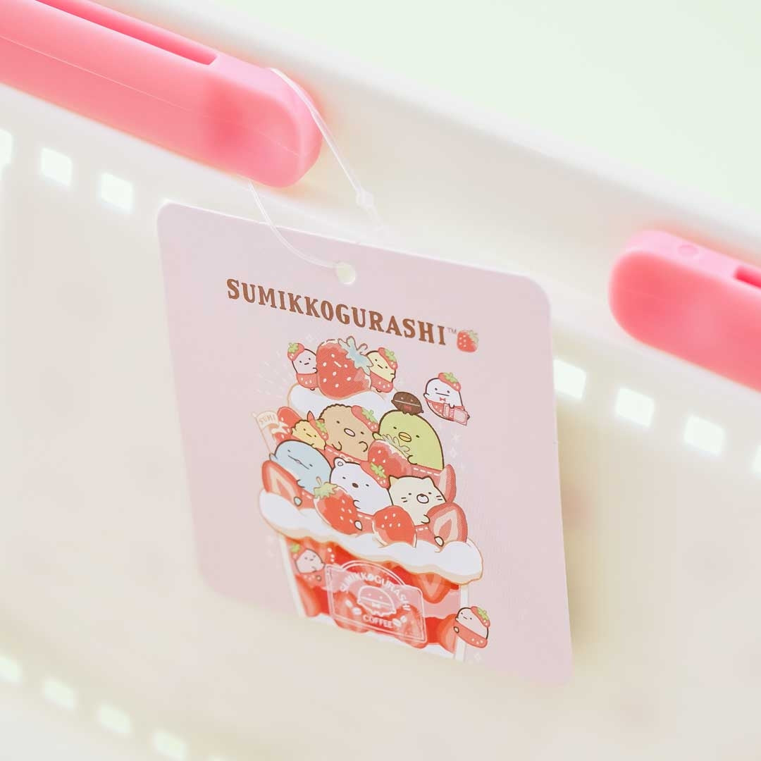 Sumikko Gurashi Strawberry Shortcake Mini Basket