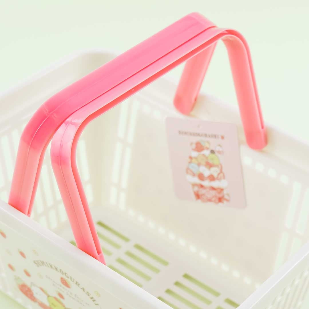 Sumikko Gurashi Strawberry Shortcake Mini Basket